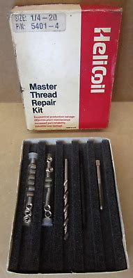 Helicoil Master Thread Repair Kit Size Omf Ebay