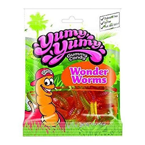 Yumy Yumy Wonder Worms Gummy Candy 4 Oz Bag Artofit