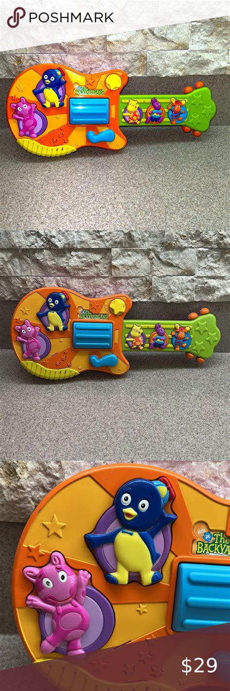 The Backyardigans Sing N' Strum Guitar Musical Toy 2006 | Musical toys ...