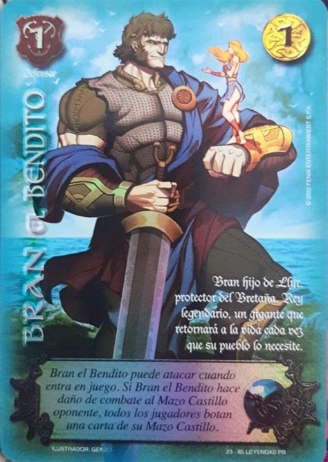 Bran El Bendito 23 85 Leyendas 2 0 HunterCard TCG