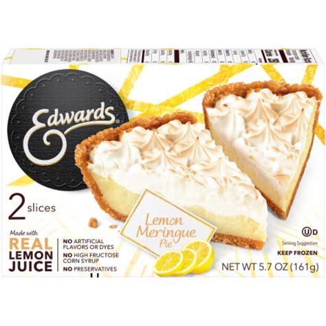 Edwards Lemon Meringue Pie Slices Oz Ralphs