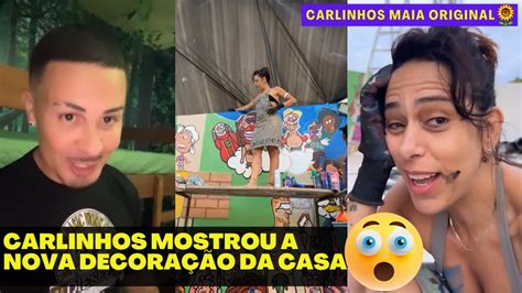 Carlinhos Na Casa Da Barra Ele Mostrou Tudo A Nova Decora O Da Casa