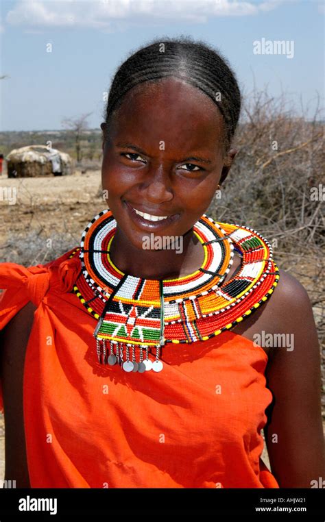 Woman Maasai Africa African tribe Kenya Tanzania Stock Photo - Alamy