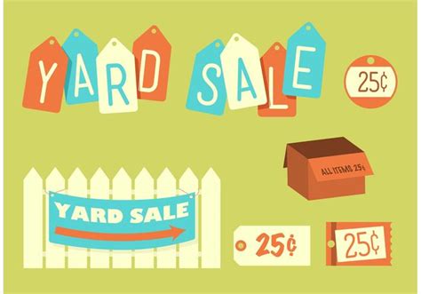 Yard Sale Vector Art, Icons, and Graphics for Free Download