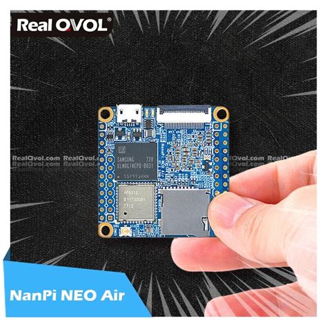 Realqvol Friendlyelec Nanopi Neo Air 512mb Ram 8gb Emmc Wifi Bluetooth