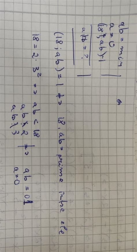 8 Determinați cel mai mic număr natural compus de forma ab a 0 cu