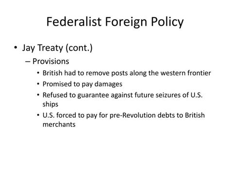 Ppt The Federalist Era 1789 1801 Powerpoint Presentation Id 3069239