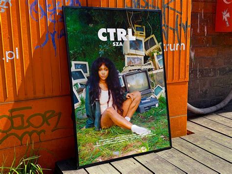 Ctrl Sza Custom Album Cover Poster Perfect T For Music Lovers