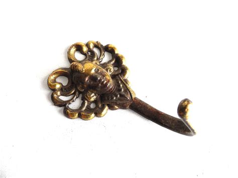 1 One Cherub Coat Hook Wall Hook Antique Cherub Angel Wall Hook Upperdutch