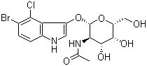 5 Bromo 6 Chloro 3 Indoxyl N Acetyl Beta D Glucosaminide CAS 5609 91