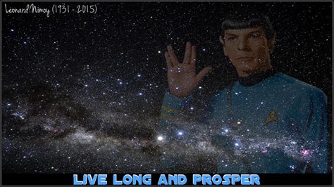 Live Long And Prosper Spock By Hazakimoonphase On Deviantart