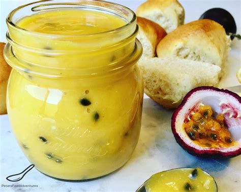 Passionfruit Curd Also Known As Passionfruit Butter So Delicious And Easy To Make Perfect With