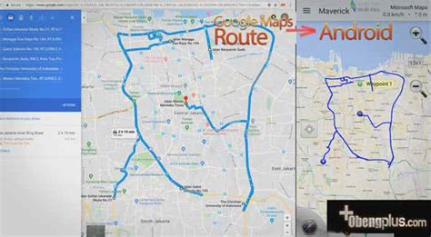 Cara Membuat Rute Di Google Maps Teknoid