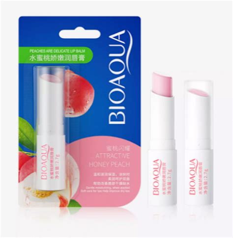 Balsamo Labial Peach Bioaqua Tienda Prama