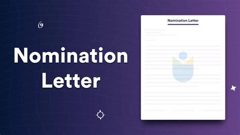 Employee Nomination Letter Templates