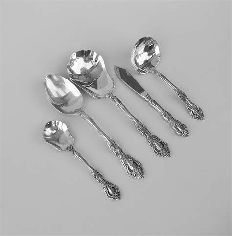 Oneida Heirloom Stainless Michelangelo Pattern Set Of 5 Etsy