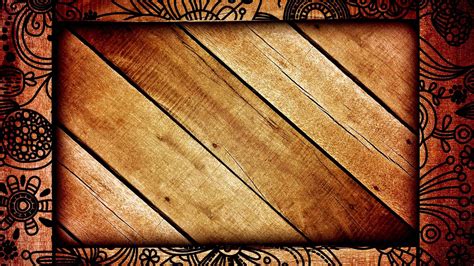 Деревянная рамка - обои для рабочего стола, картинки, фото