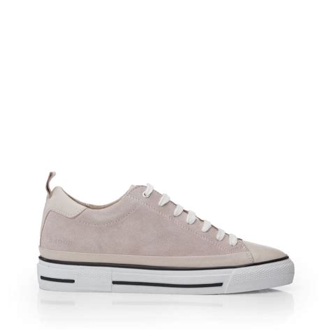 Sh Ilmore Nude Suede Shoes From Moda In Pelle UK