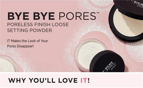 It Cosmetics Bye Bye Pores Poreless Finish Airbrush Powder Universal Translucent Shade