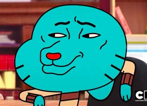 Gumball Disgusted Face