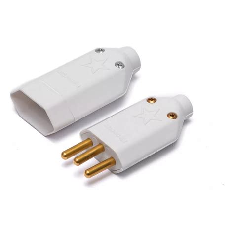Macho E Femea Tomada - Plug tomada 20A Macho e Fêmea 3 pinos 20 amperes desmontável 250v pino ...