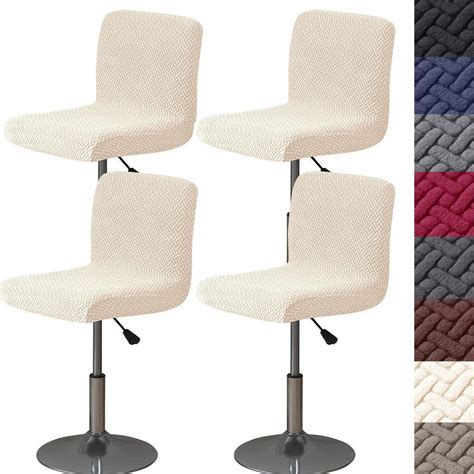 Amazon Hfcnmy Bar Stool Covers With Backs Pack Stretch Bar Stool