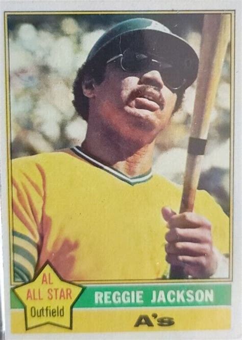 Reggie Jackson 1976 Topps 500 Base Price Guide Sports Card Investor