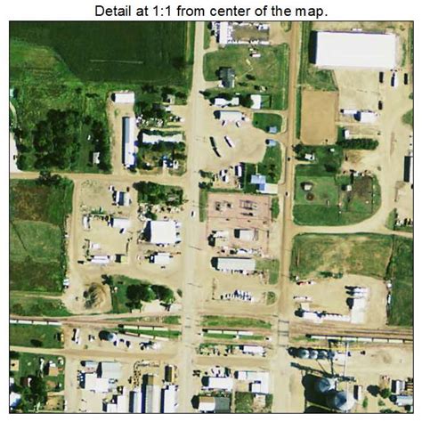 Aerial Photography Map of Highmore, SD South Dakota