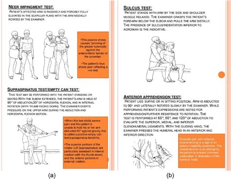 Shoulder Rotator Cuff Tests