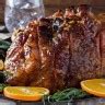 Bourbon Orange Glazed Ham The Chunky Chef