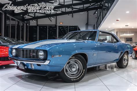 Used 1969 Chevrolet Camaro Z 28 4 Spd X33 Coupe S Matching Crossram