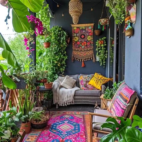 Boho Chic Meets Green Oasis 2024s Hottest Home Trend Combines Bohemian Styles With Lush