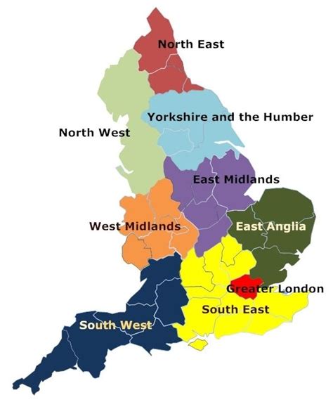 Regions of England - Alchetron, The Free Social Encyclopedia