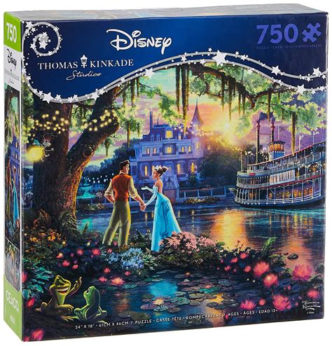 Thomas Kinkade Disney Princess And The Frog