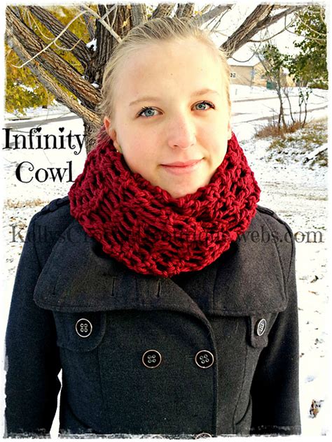 Ravelry Quick Easy Infinity Cowl Pattern By Kelly Kennedy