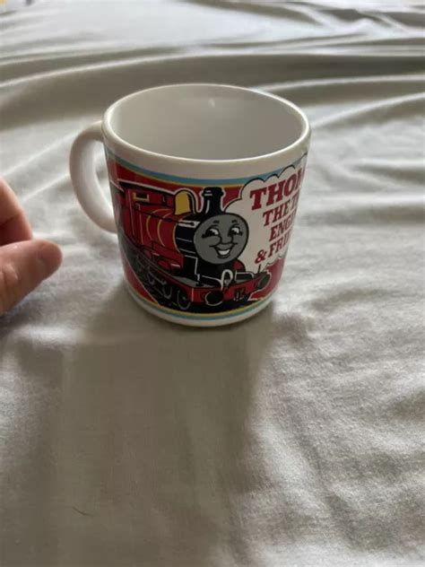 VINTAGE THOMAS THE Tank Engine Friends Ceramic Mug Cup 1990 Britt