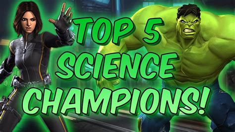 Top 5 Science Champions December 2017 Marvel Contest Of Champions Youtube