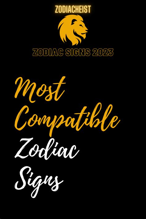 Most Compatible Zodiac Signs - Zodiac Heist