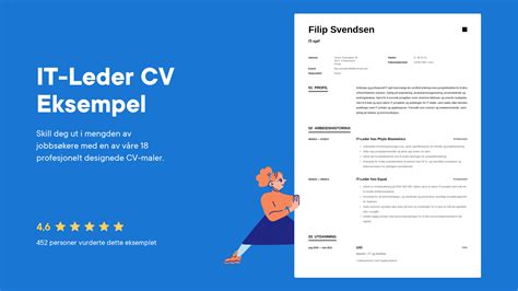 Cv Eksempler Og Skrivetips For En It Leder I Gratis Guide