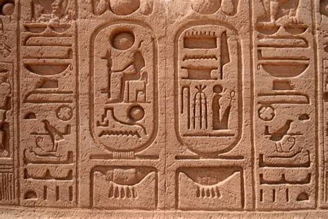 Ramses Ii S Cartouches At Abu Simbel Egypt Ancient Egypt Ramses Ii