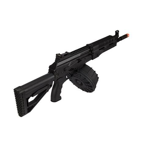 LCT RPK LCK 16 Steel AEG Rifle W Side Folding Stock Black Airsoft