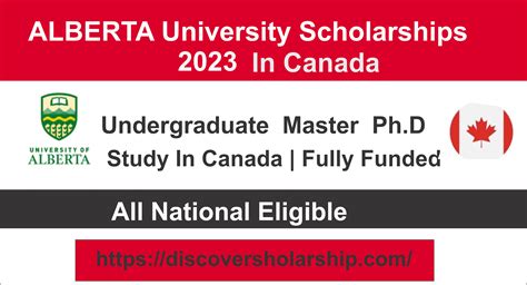 University Of Alberta Fully Funded Scholarship 2023 Discover Scholarships