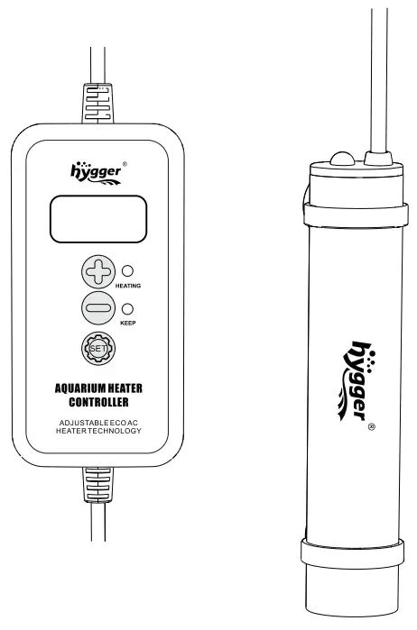 Hygger HG083 Aquarium Mini Heater User Manual