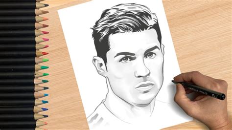 Cristiano Ronaldo Tutorial Drawing For Beginners Wie ZEICHNEN Lernen