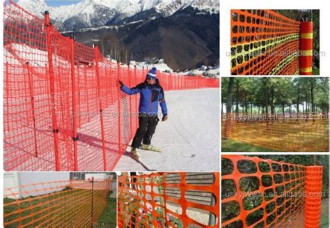 High Strength Hdpe Plastic Traffic Barrier Mesh Fence China Safety