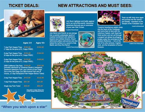 Disneyland Paris Brochure Images