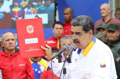 Maduro divulga novo mapa da Venezuela anexação de Essequibo e