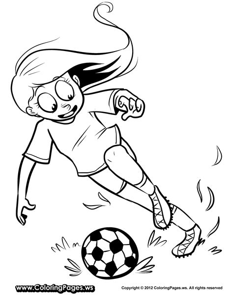 Sélection De Dessins De Coloriage Soccer à Imprimer Sur