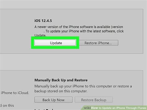 Easy Ways To Update An IPhone Through ITunes 6 Steps WikiHow Tech