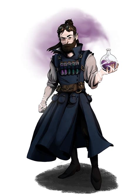 [oc] [art] My aberrant mind sorcerer/ celestial pact warlock Talisan ...